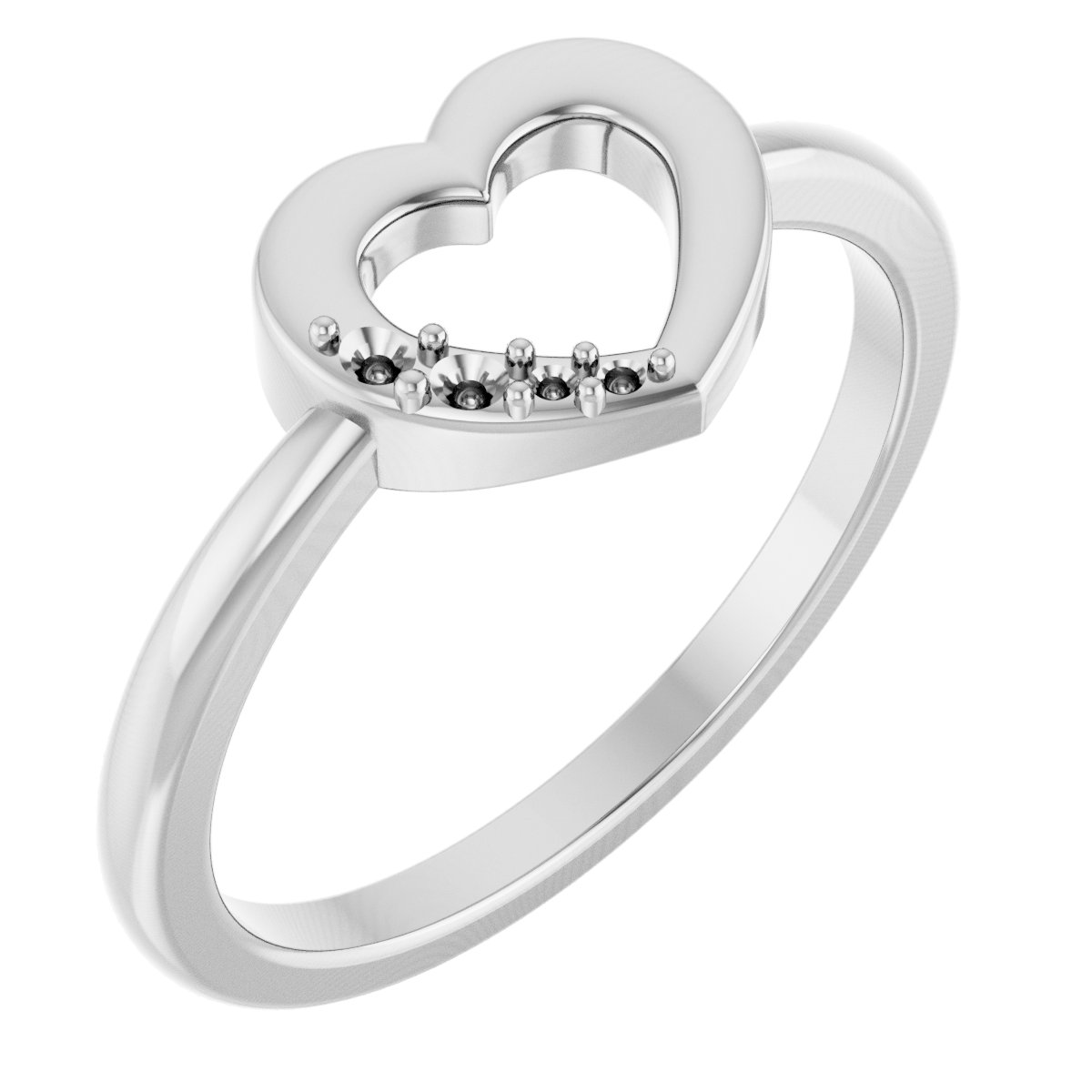 Family Heart Ring