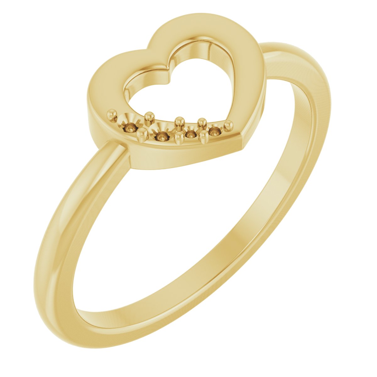 Family Heart Ring