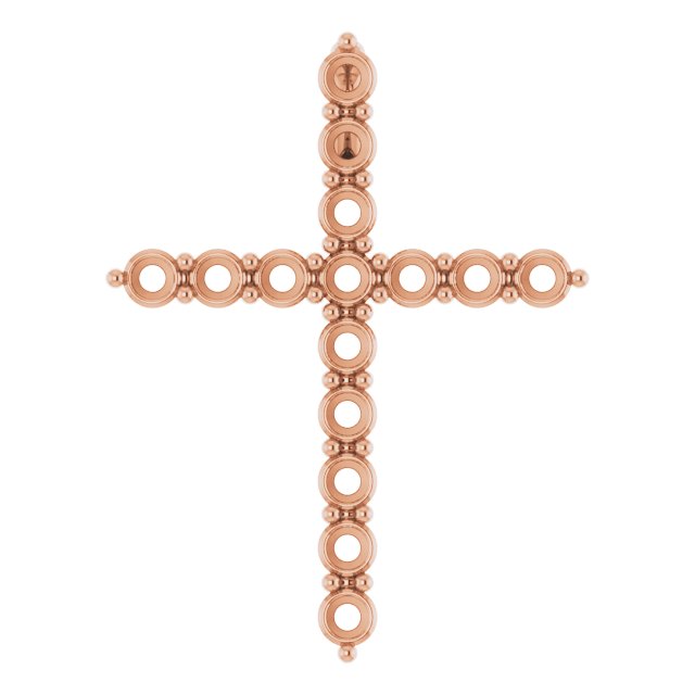 Accented Cross Necklace or Pendant