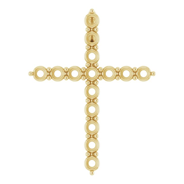 Accented Cross Necklace or Pendant