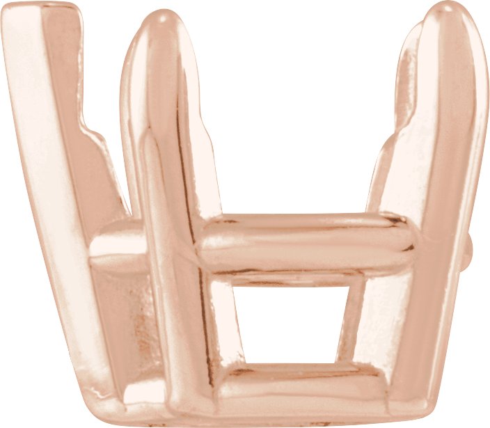 Pre-Notched Claw-Prong Basket Setting