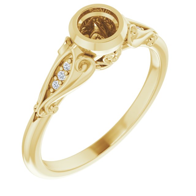 14k Yellow Gold