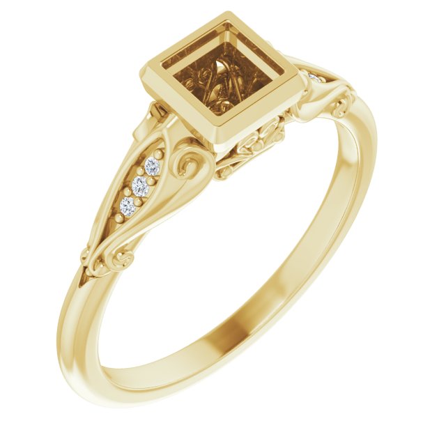 14k Yellow Gold