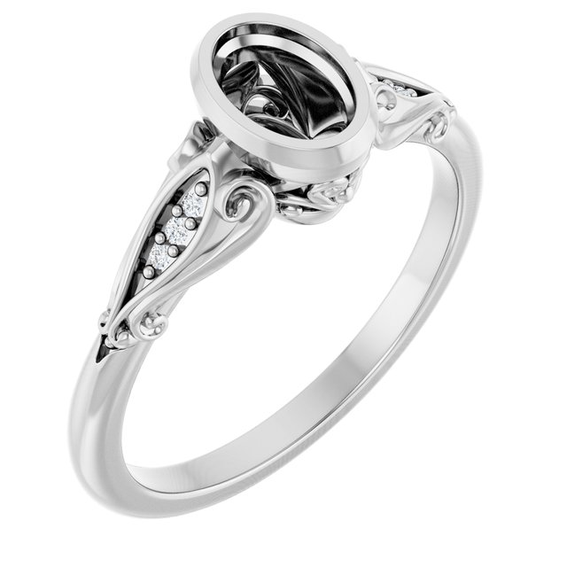14k White Gold