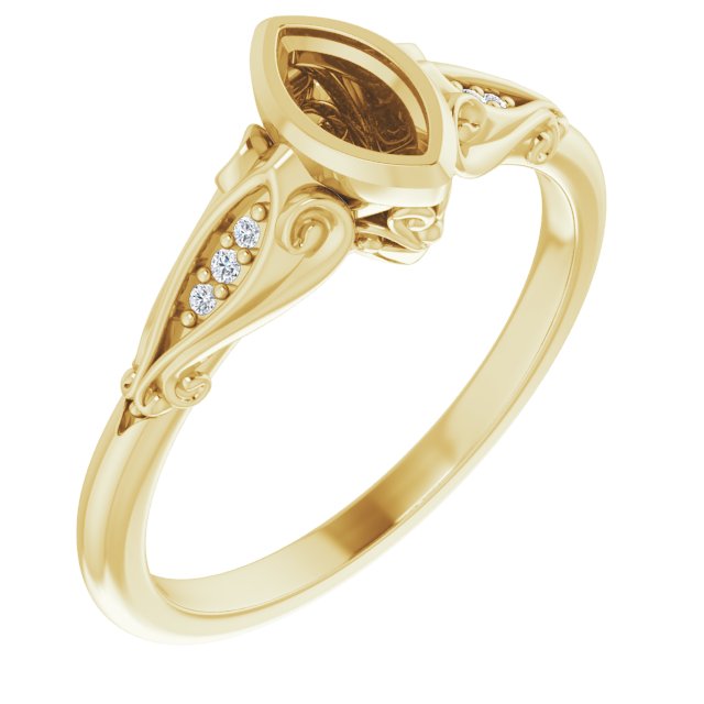 14k Yellow Gold