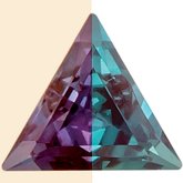 Triangle Lab-Grown Alexandrite