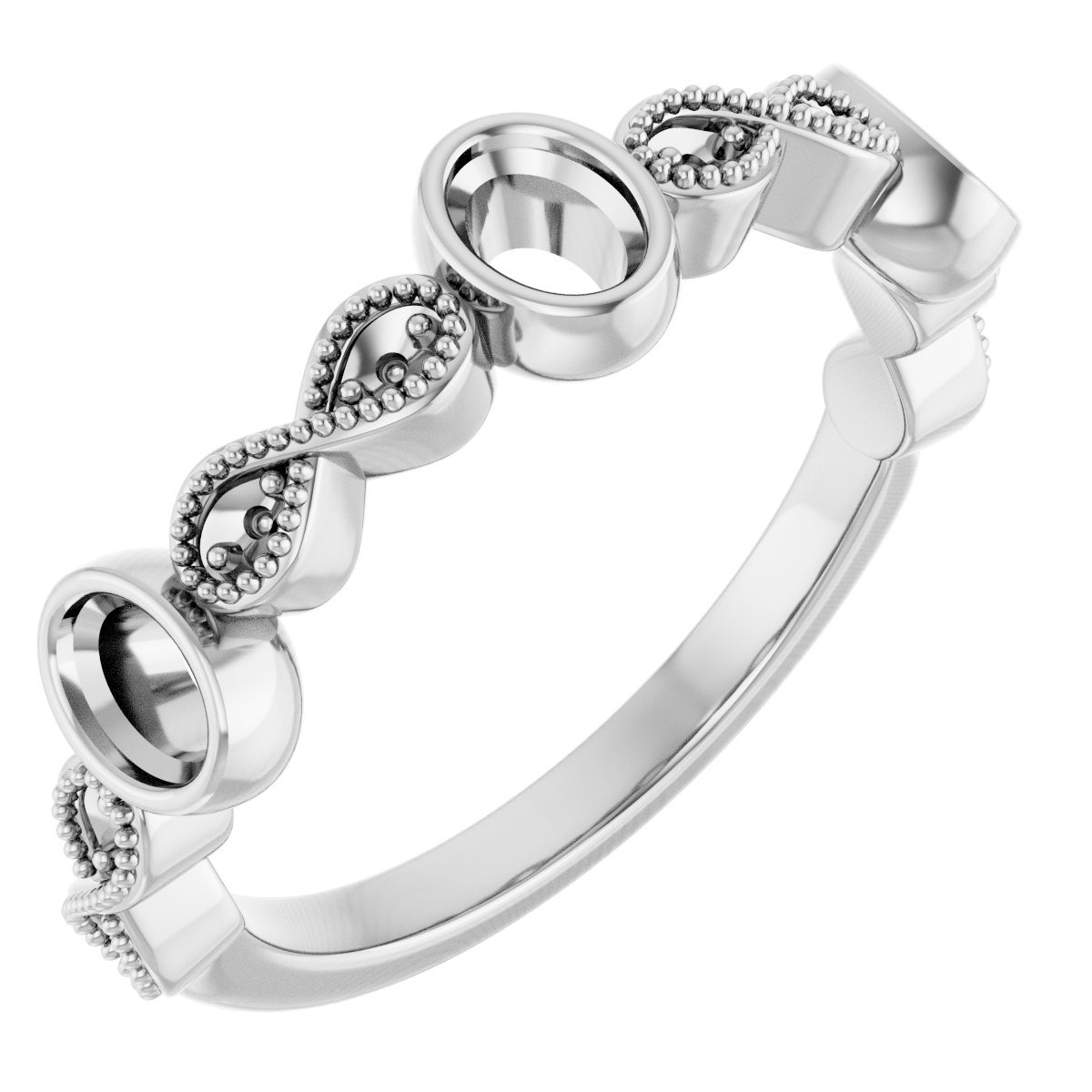 14k White Gold