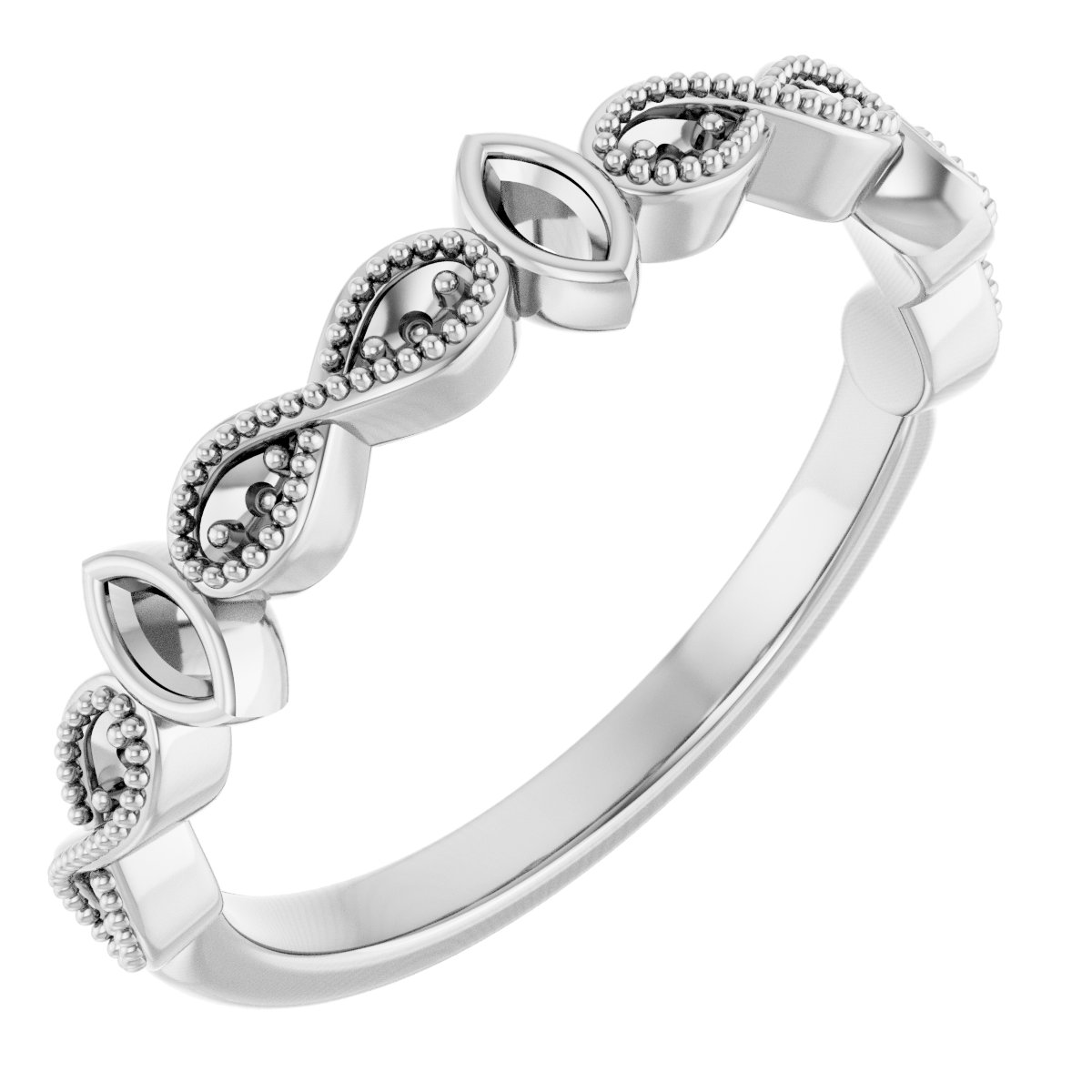 14k White Gold
