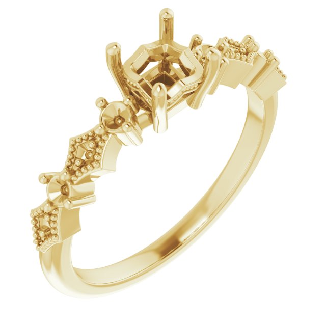 14k Yellow Gold