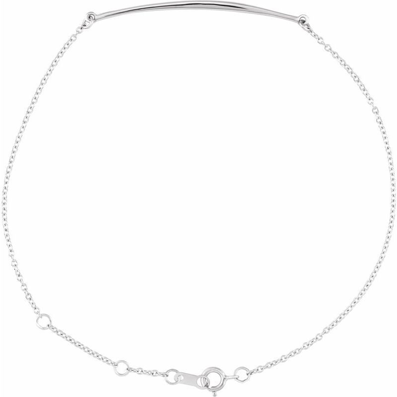 Curved Bar Bracelet