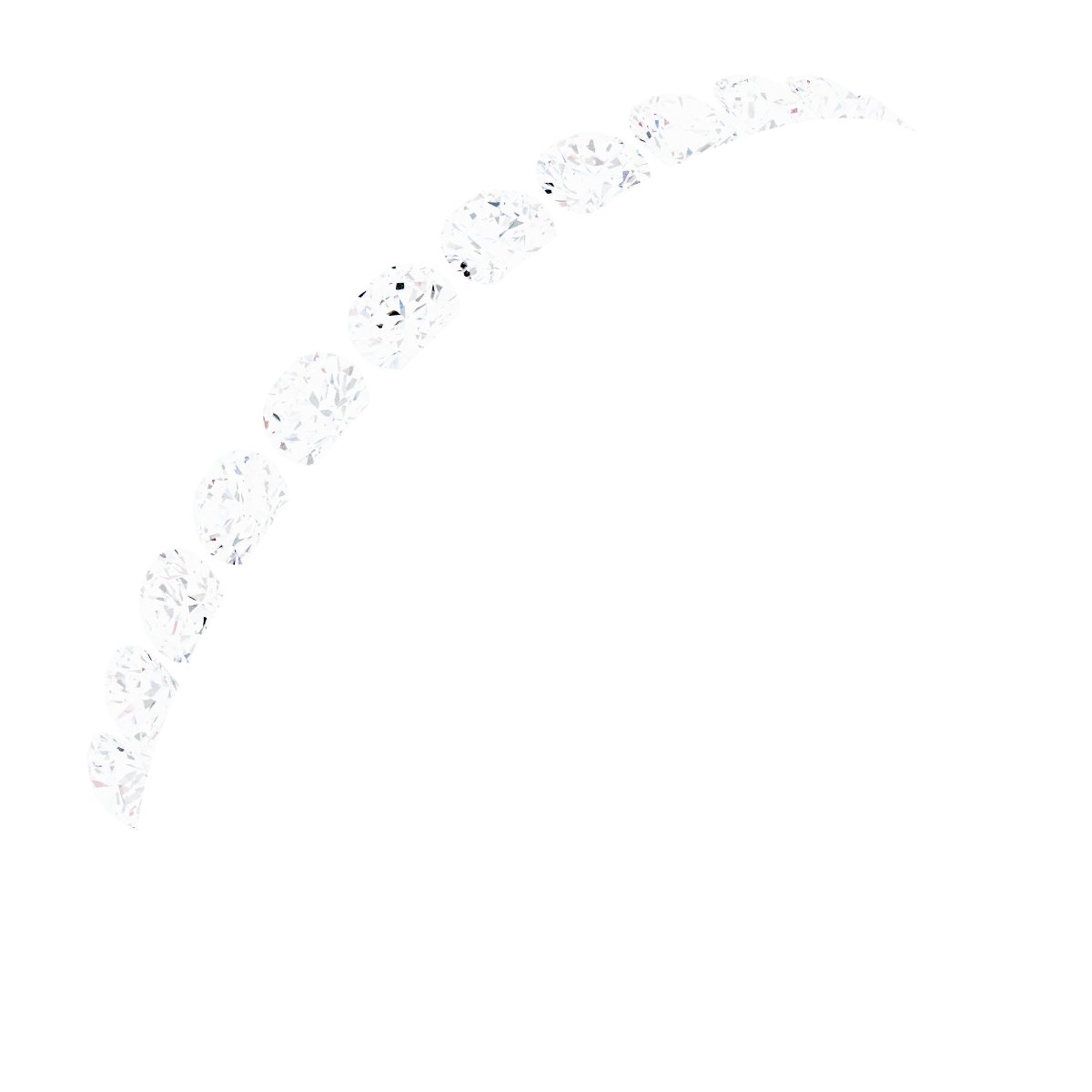 14K White 3/8 CTW Natural Diamond Channel-Set Anniversary Band