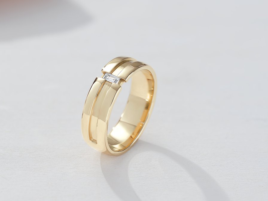 Wedding Band Gold