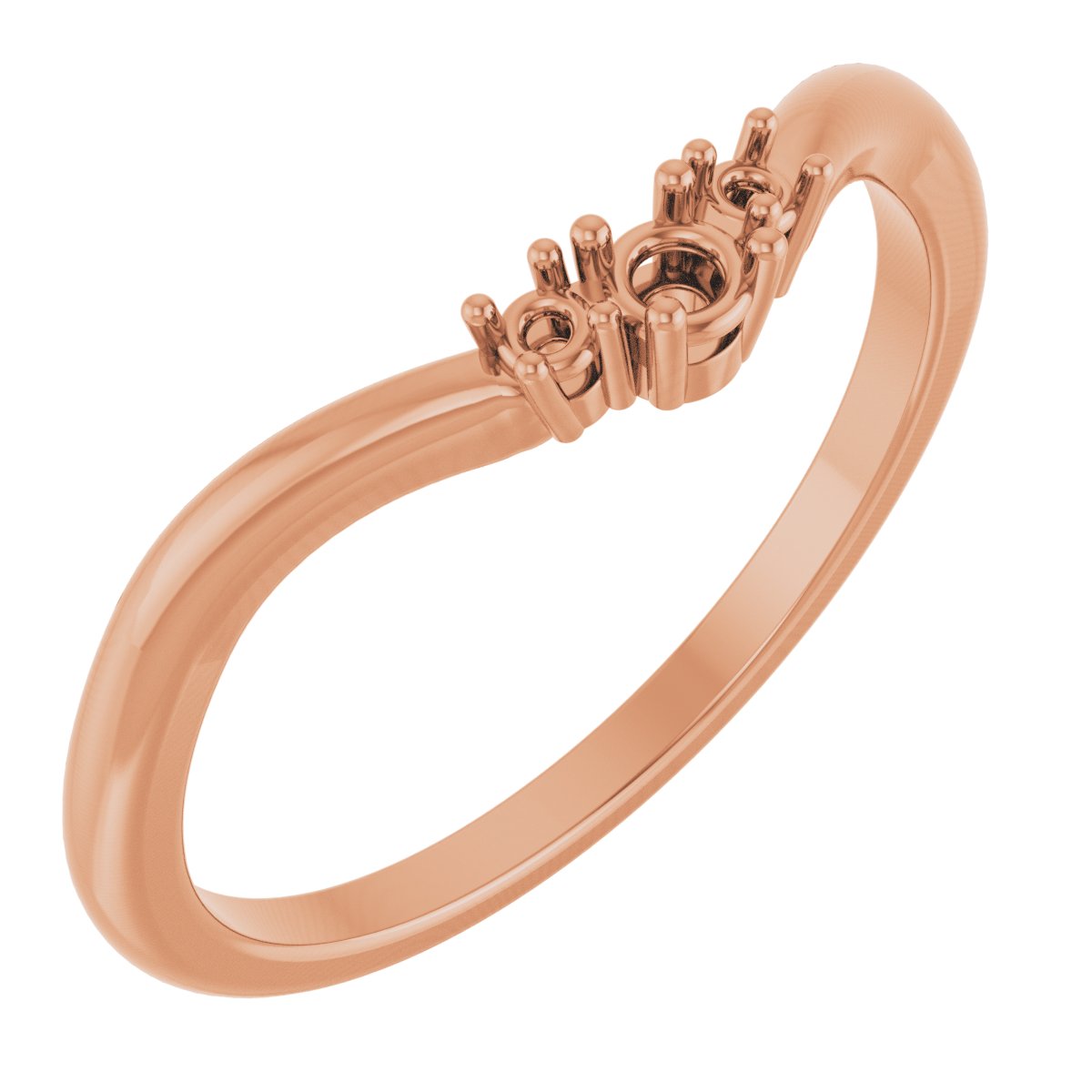 Accented Engagement Ring or Band