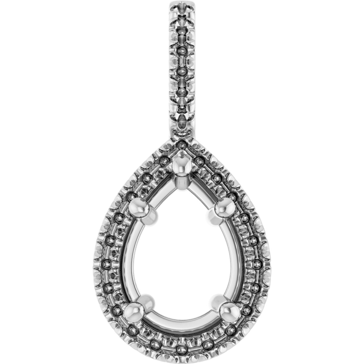 Halo-Style Pendant