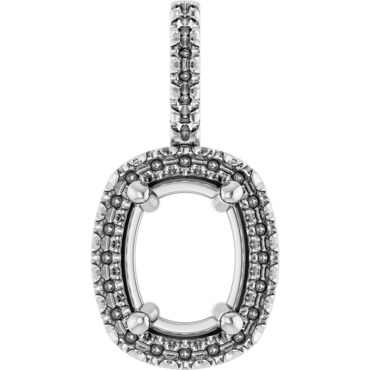 Halo-Style Pendant