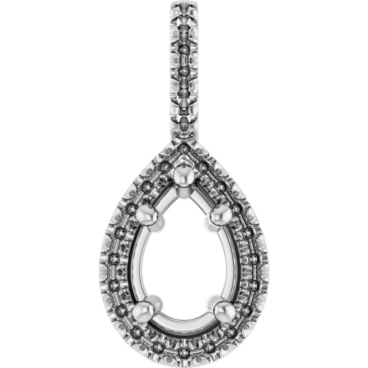 Halo-Style Pendant