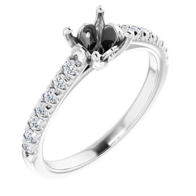14k White Gold