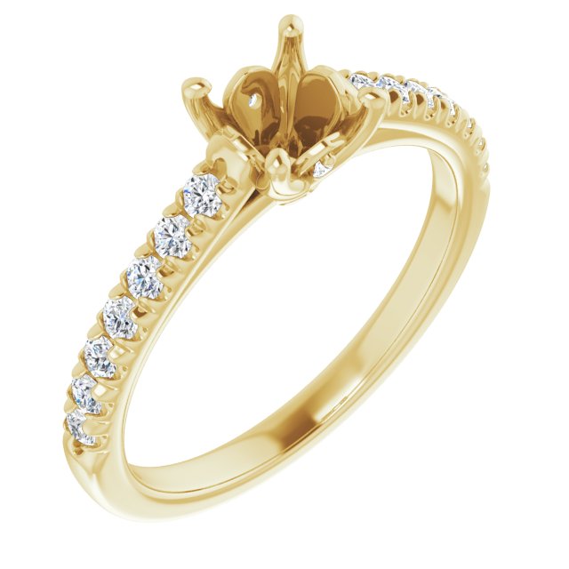 14k Yellow Gold