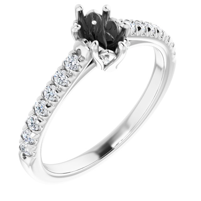 14k White Gold