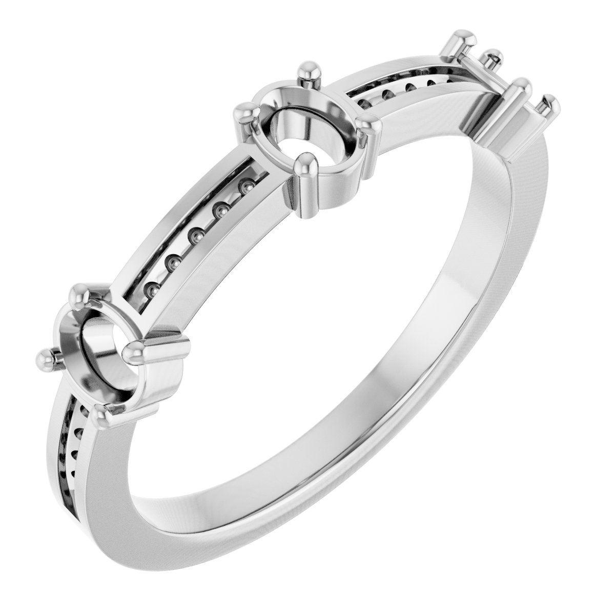 14k White Gold