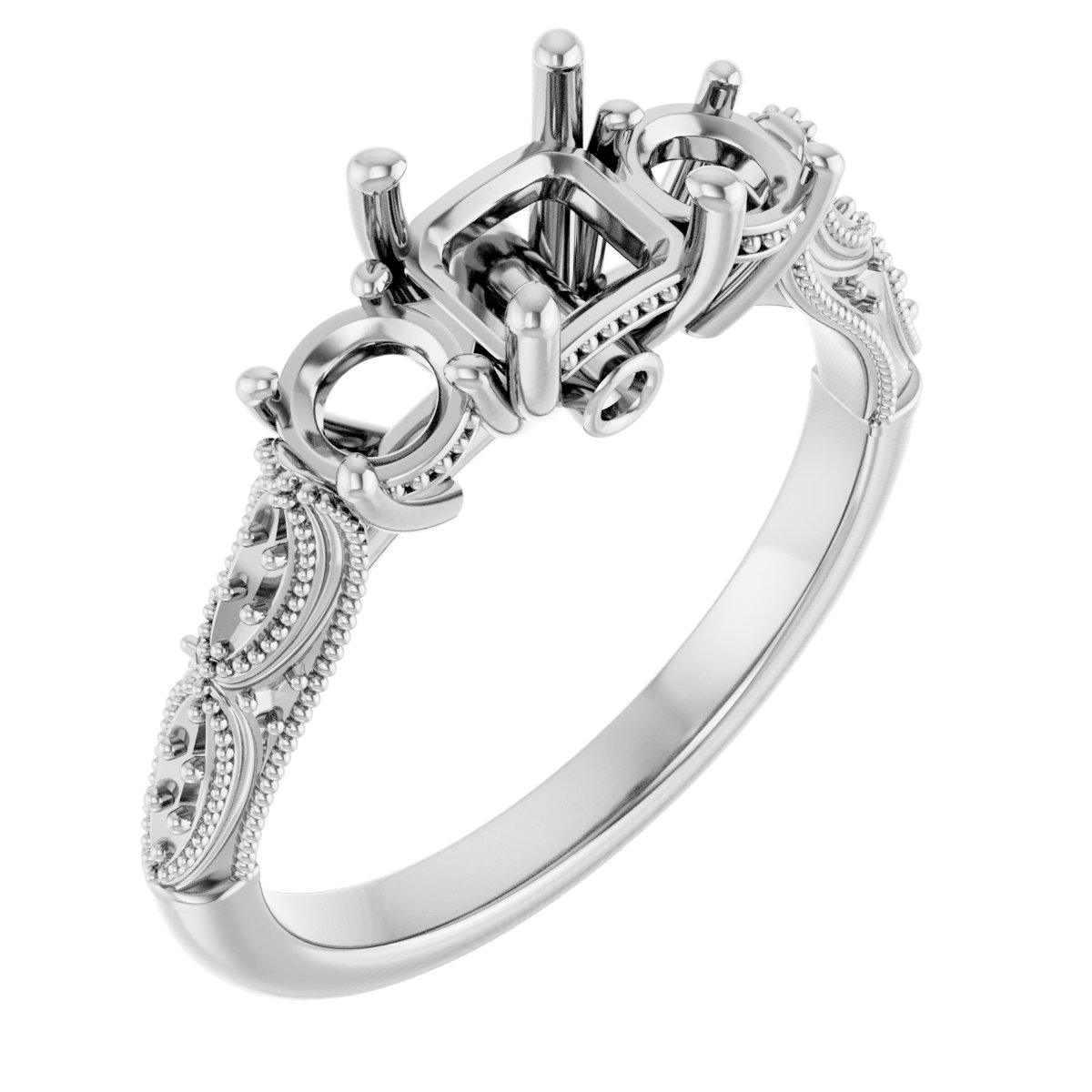 Three-Stone Engagement Ring