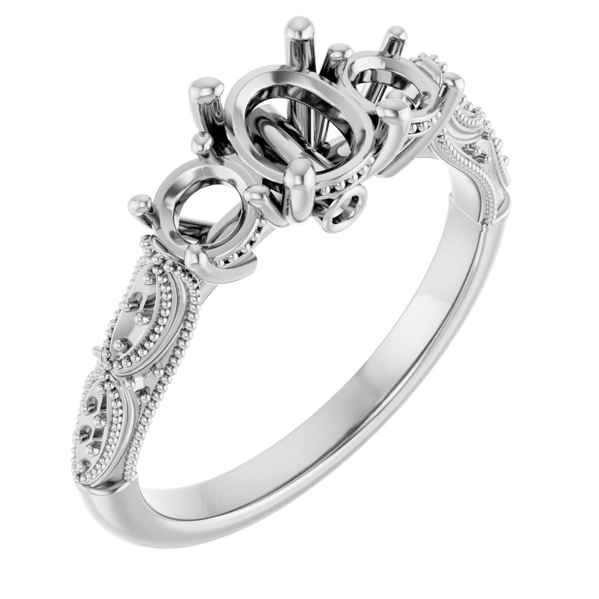 Three-Stone Engagement Ring