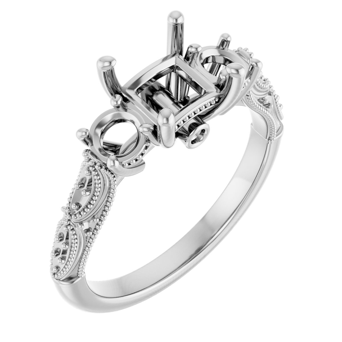 Three-Stone Engagement Ring