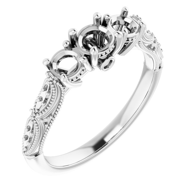 Three-Stone Engagement Ring