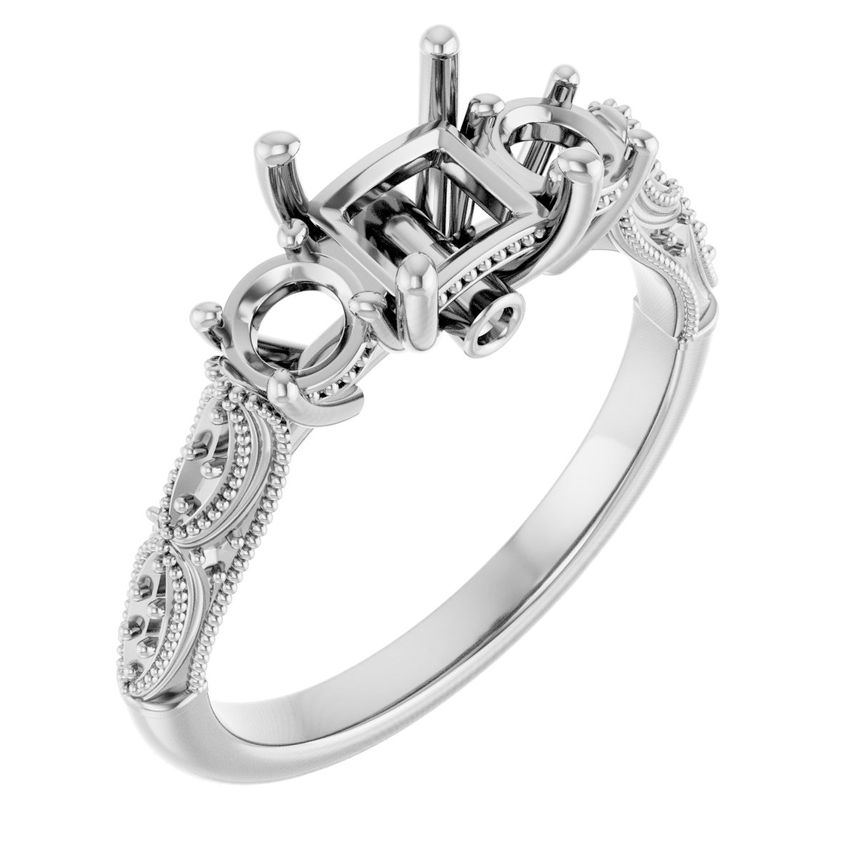 Three-Stone Engagement Ring
