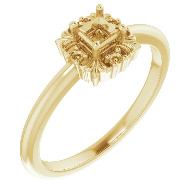 14k Yellow Gold