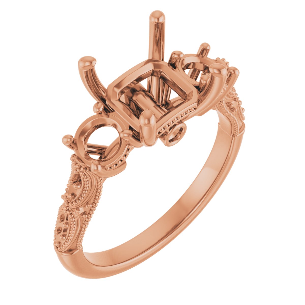 Three-Stone Engagement Ring
