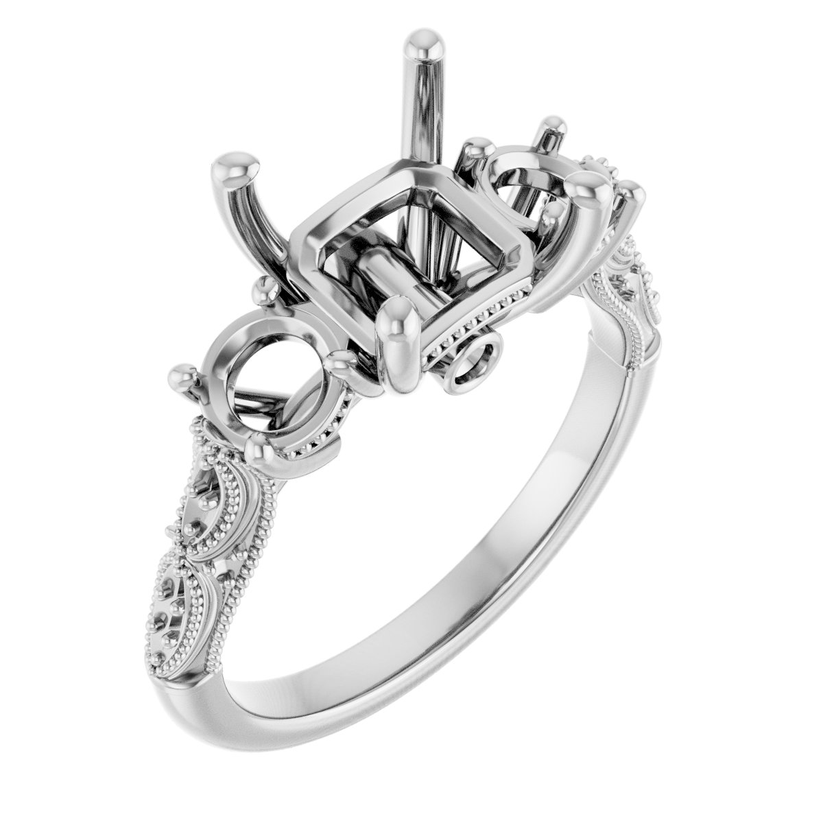 Three-Stone Engagement Ring