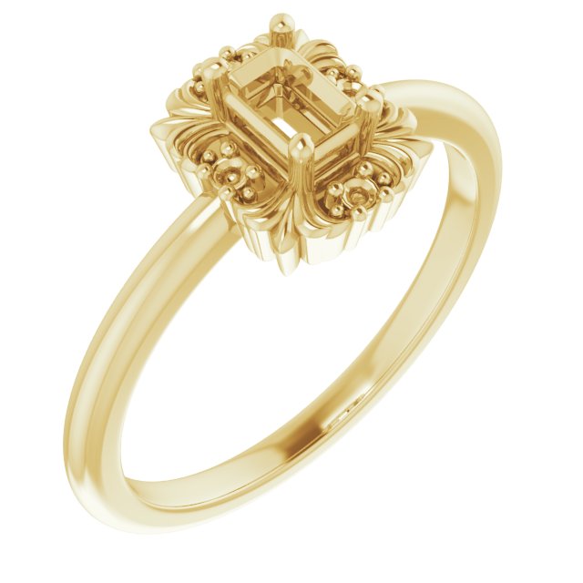 14k Yellow Gold