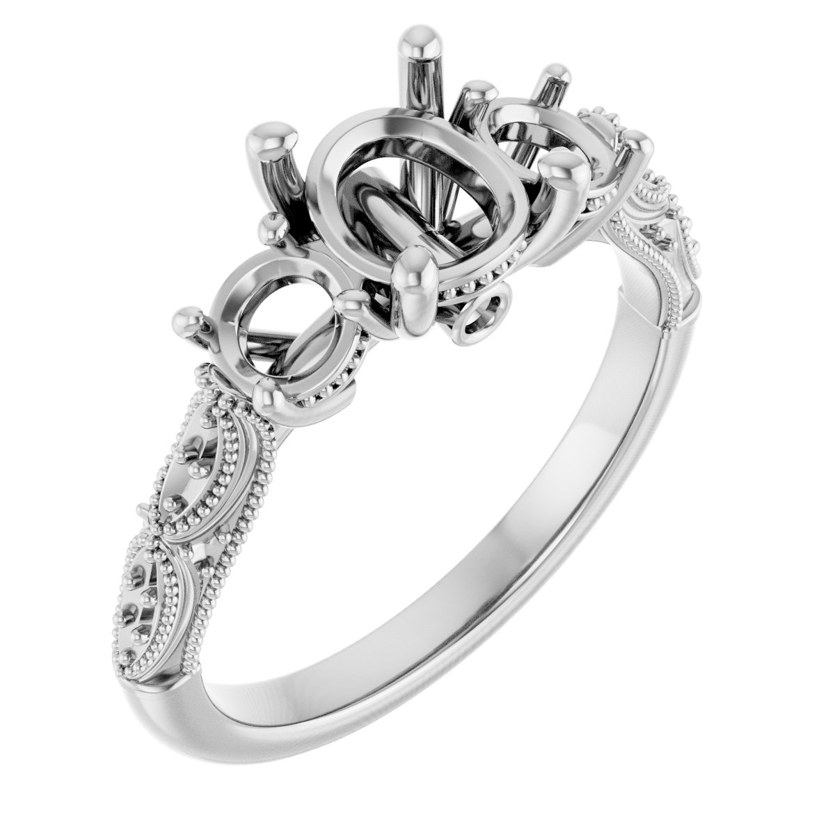 Three-Stone Engagement Ring