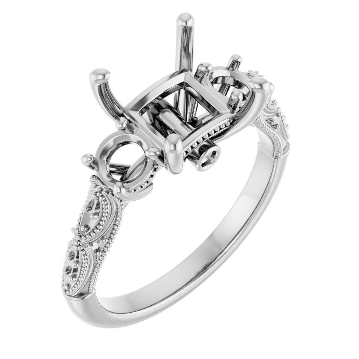Three-Stone Engagement Ring
