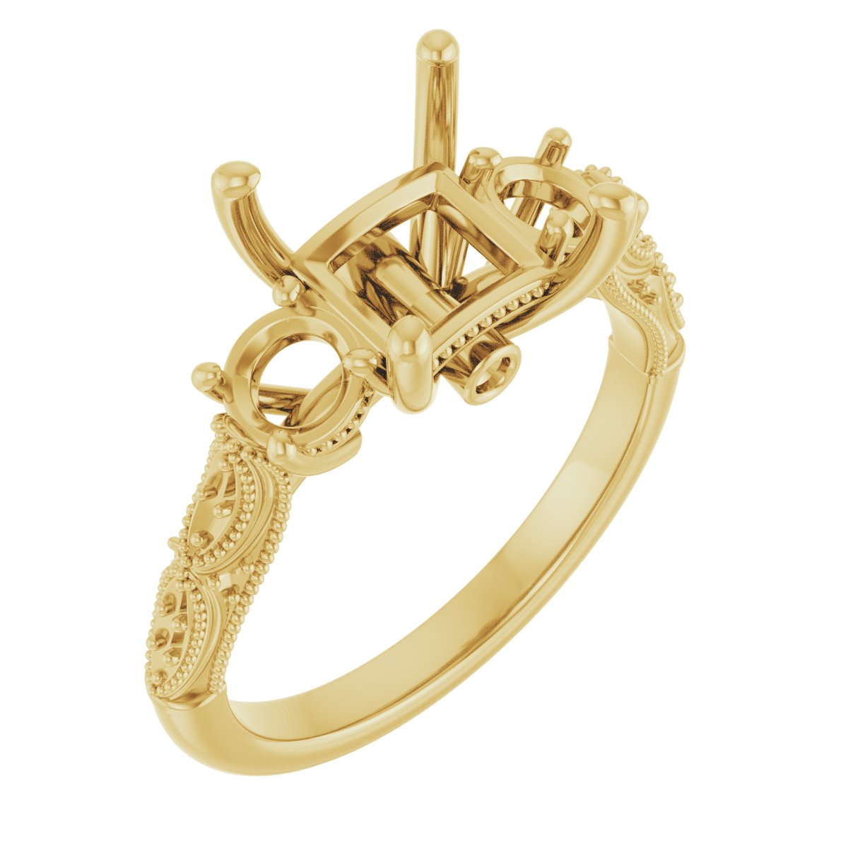 Three-Stone Engagement Ring