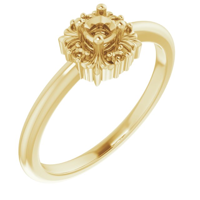 14k Yellow Gold