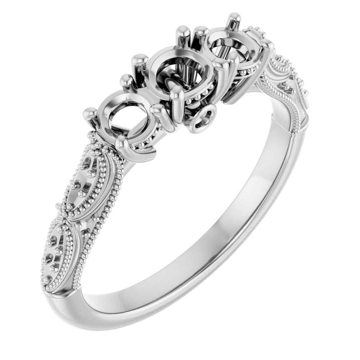 Three-Stone Engagement Ring