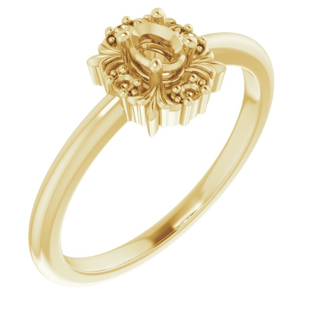 14k Yellow Gold
