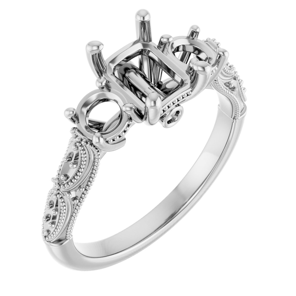 Three-Stone Engagement Ring