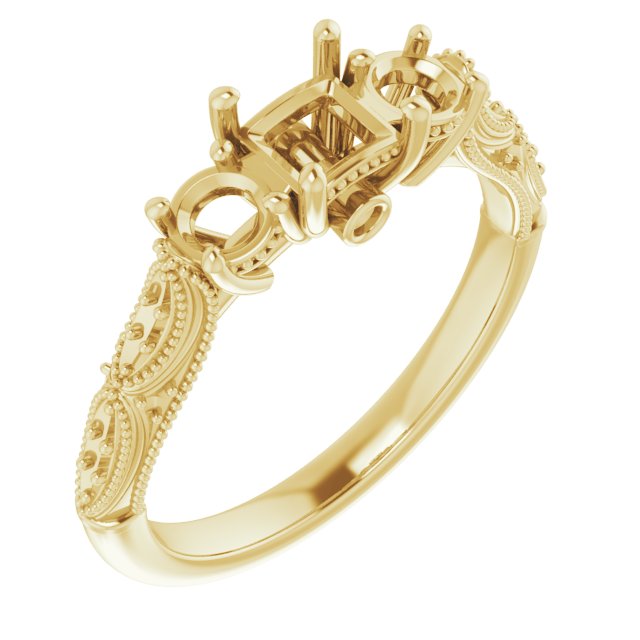 Three-Stone Engagement Ring