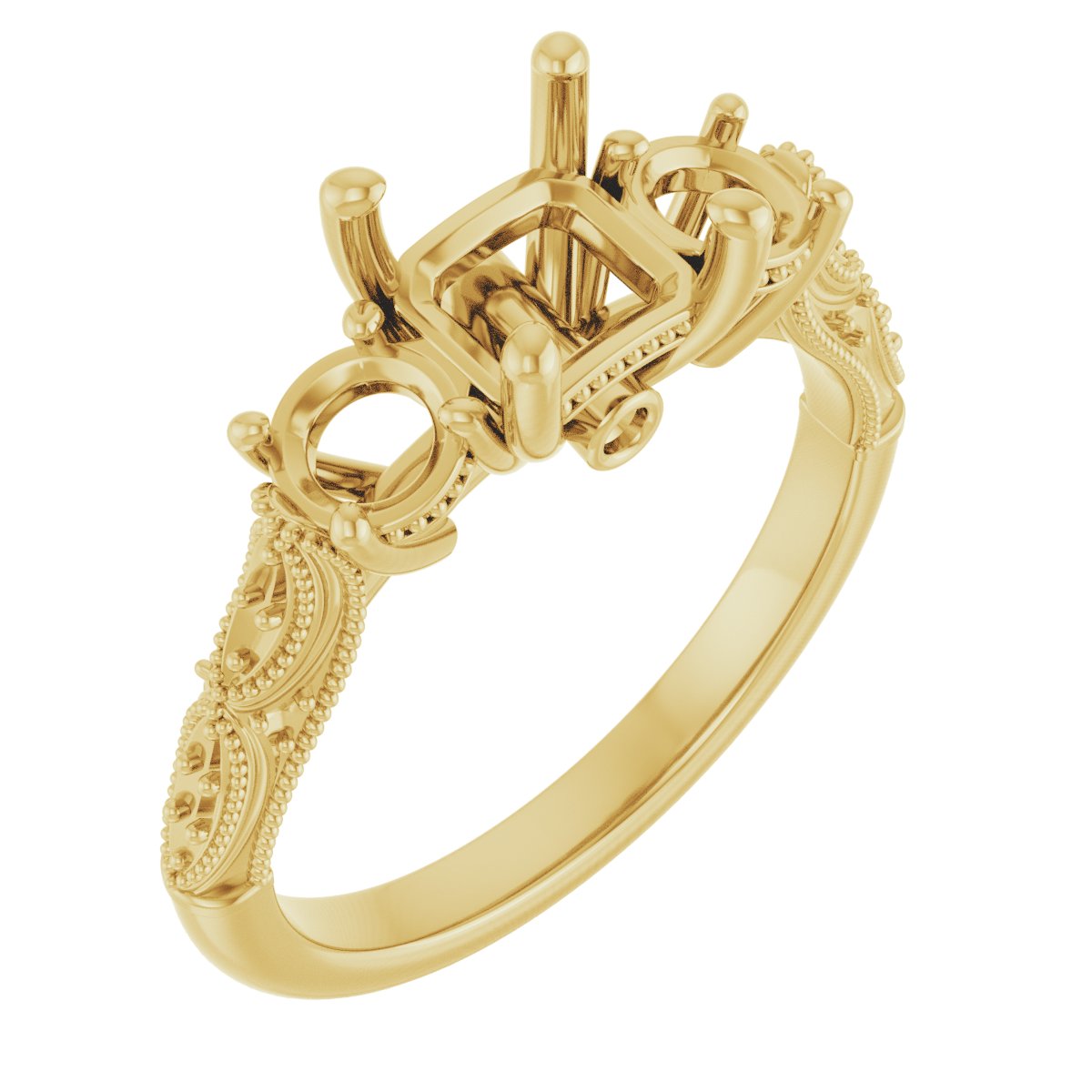 Three-Stone Engagement Ring