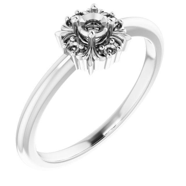 14k White Gold