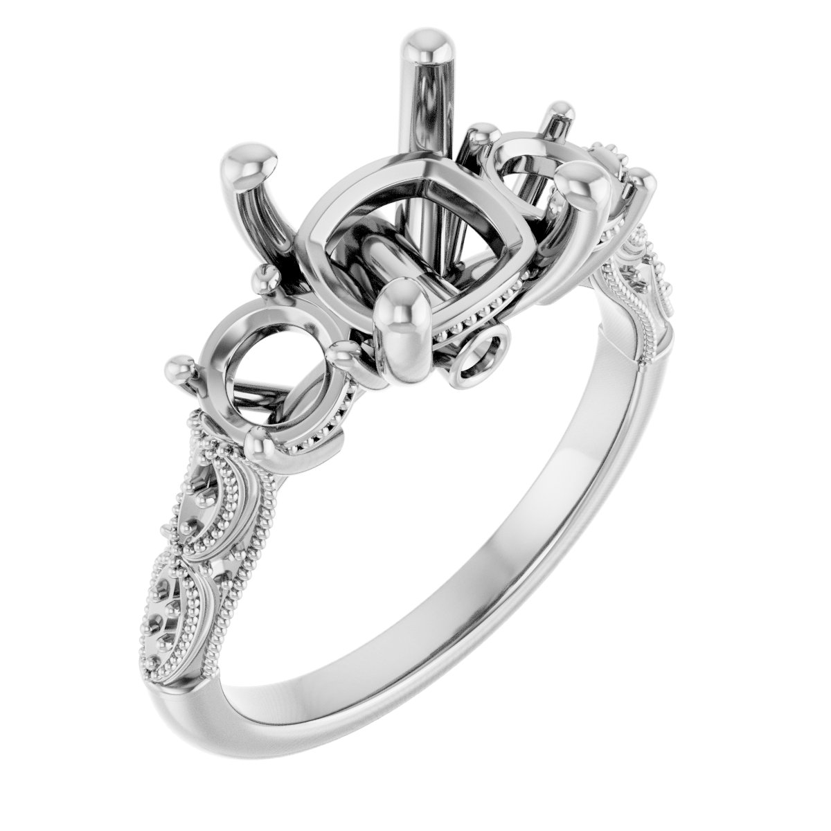 Three-Stone Engagement Ring