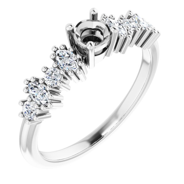 14k White Gold