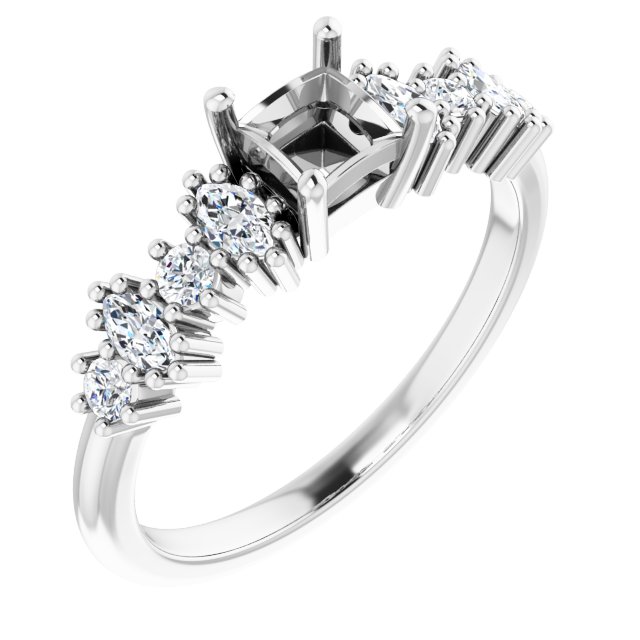 14k White Gold
