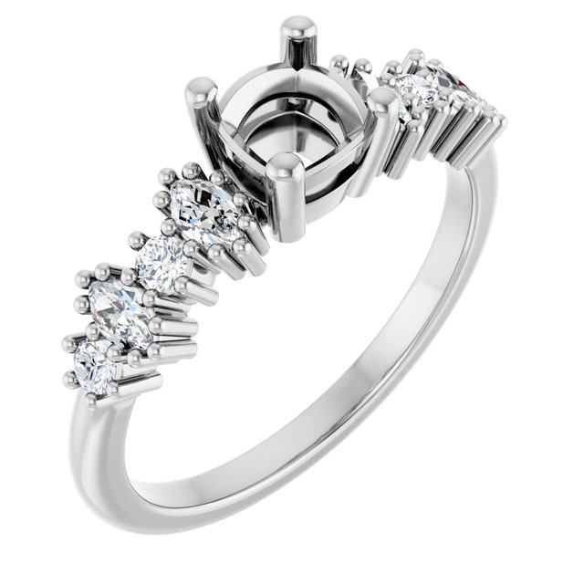 14k White Gold