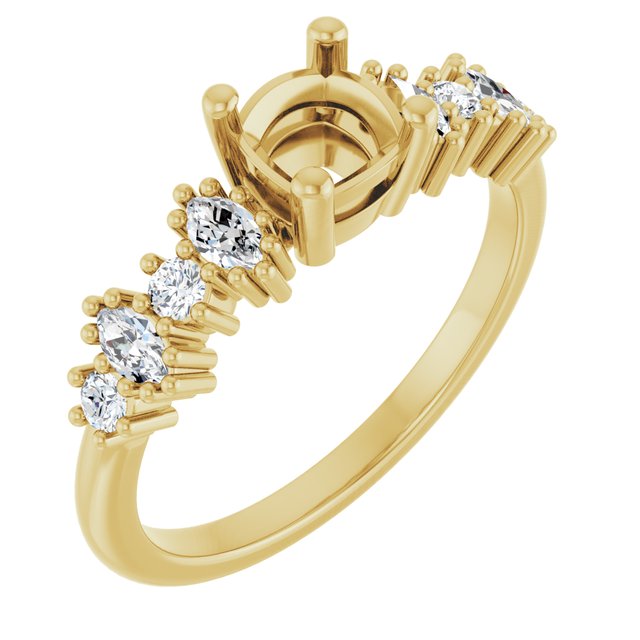 14k Yellow Gold