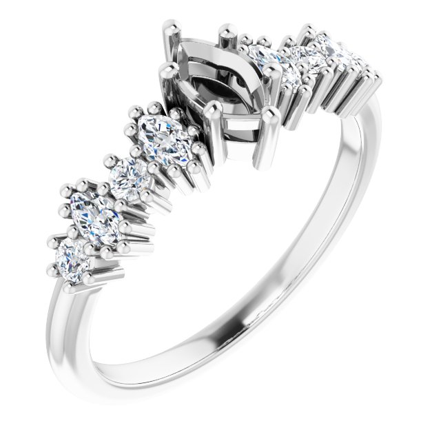 14k White Gold