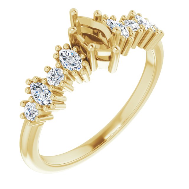 14k Yellow Gold